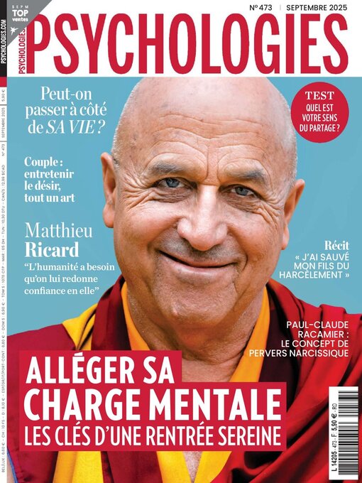 Title details for Psychologies Magazine France by GROUPE PSYCHOLOGIES SAS - Available